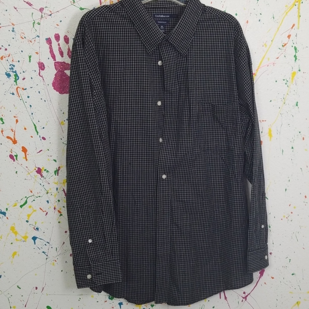 Men's long sleeve button down shirt